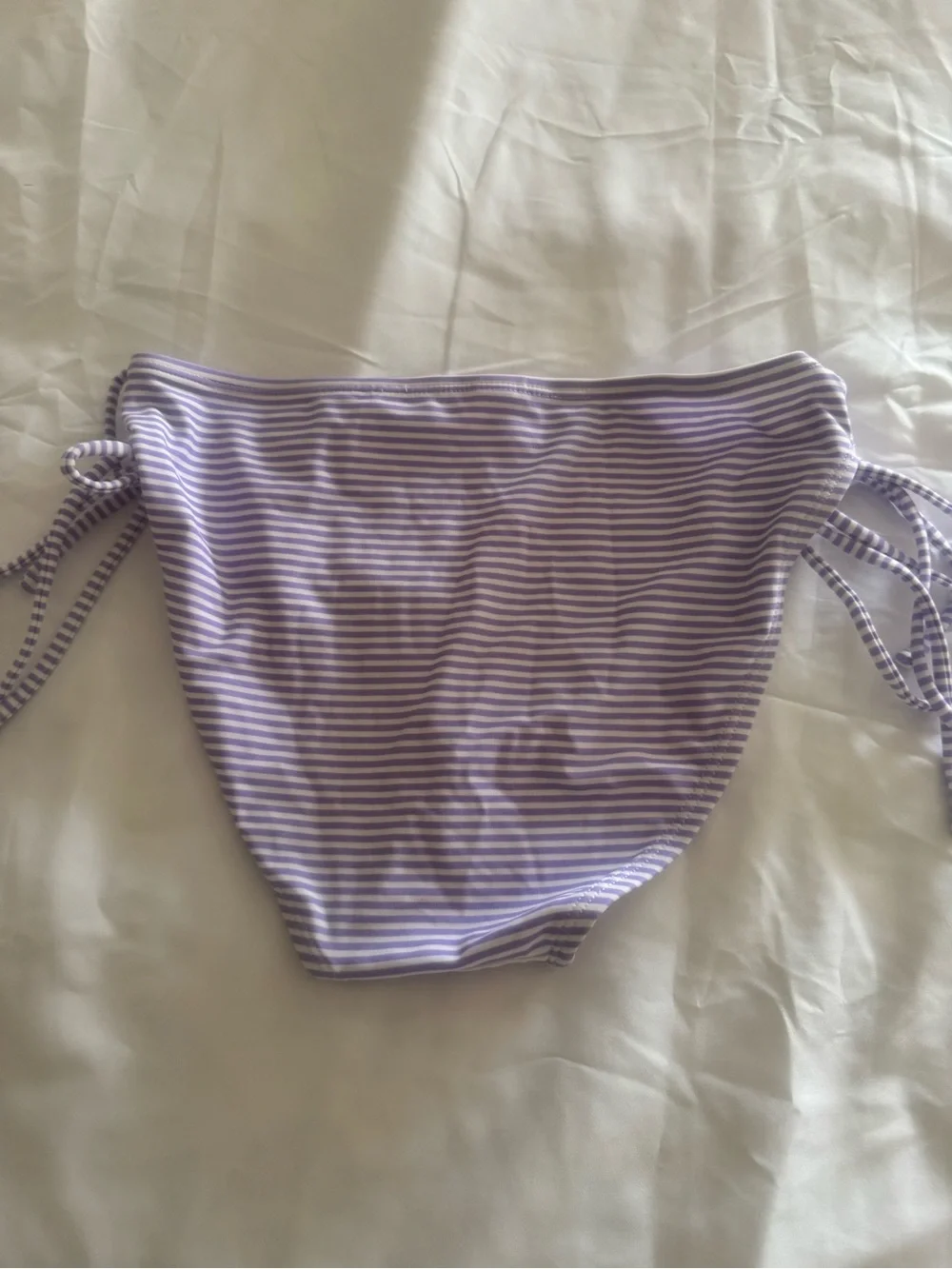 Kids Purple Stripe Swim Bottom